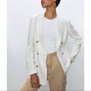 Aritzia Babaton Samuel Linen Blazer
